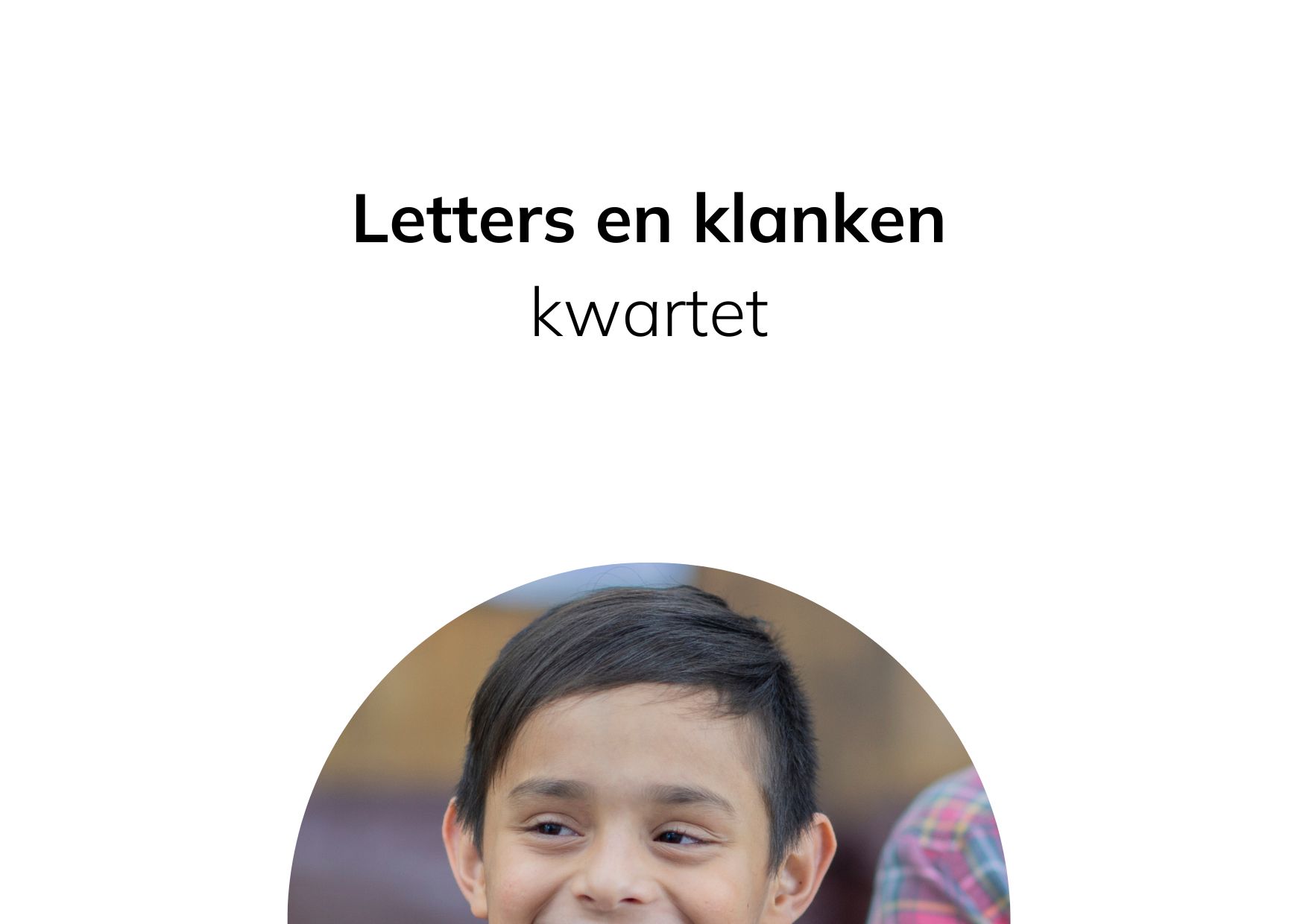 Letters- en klankenkwartet Letters- en klankenkwartet