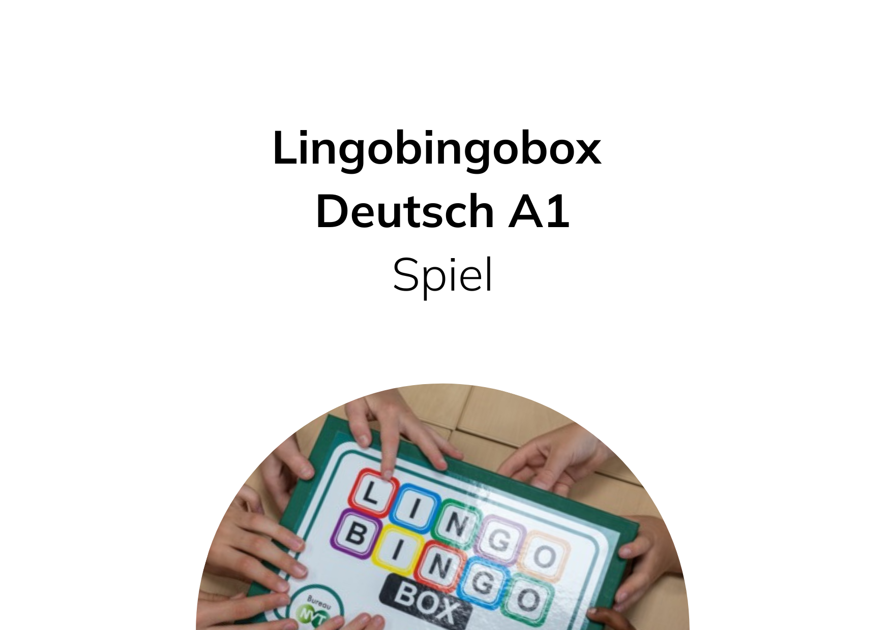 Lingobingobox Deutsch A1