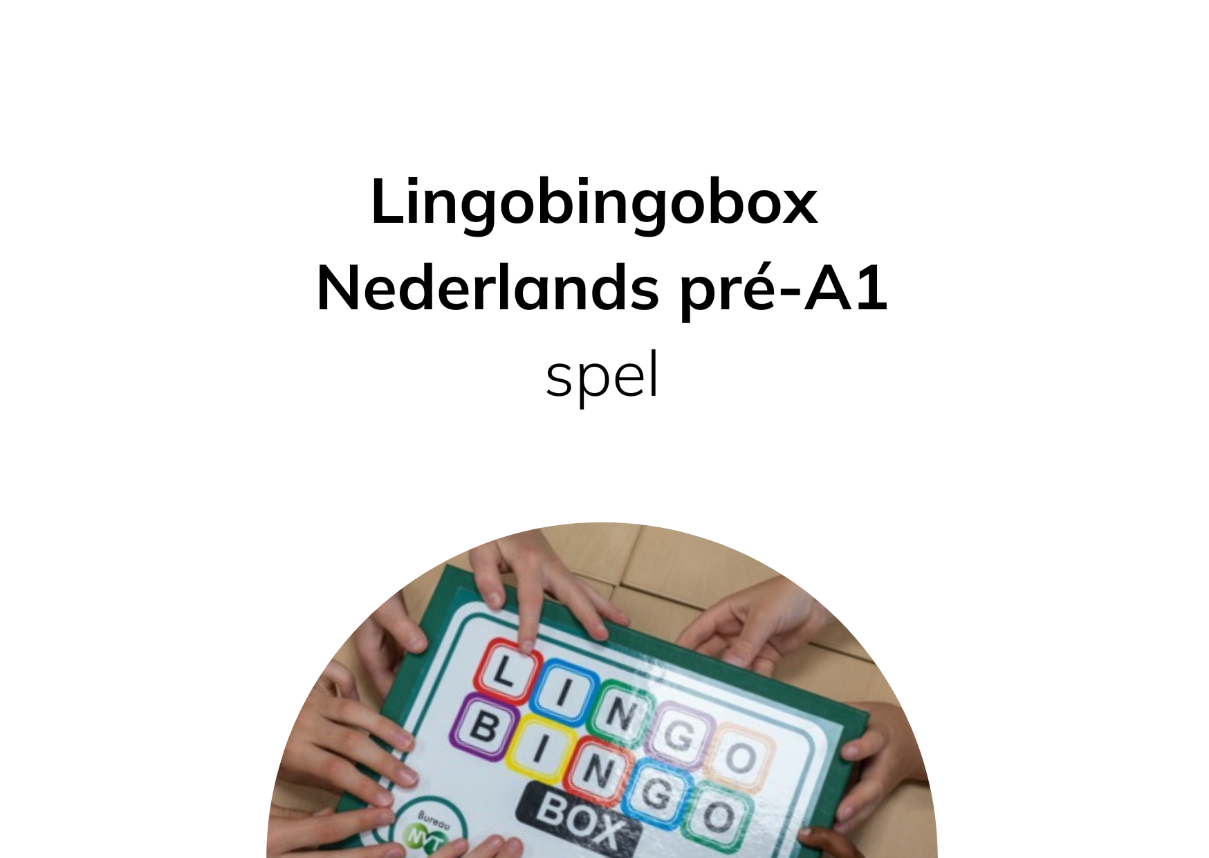 Lingobingobox Nederlands pré-A1