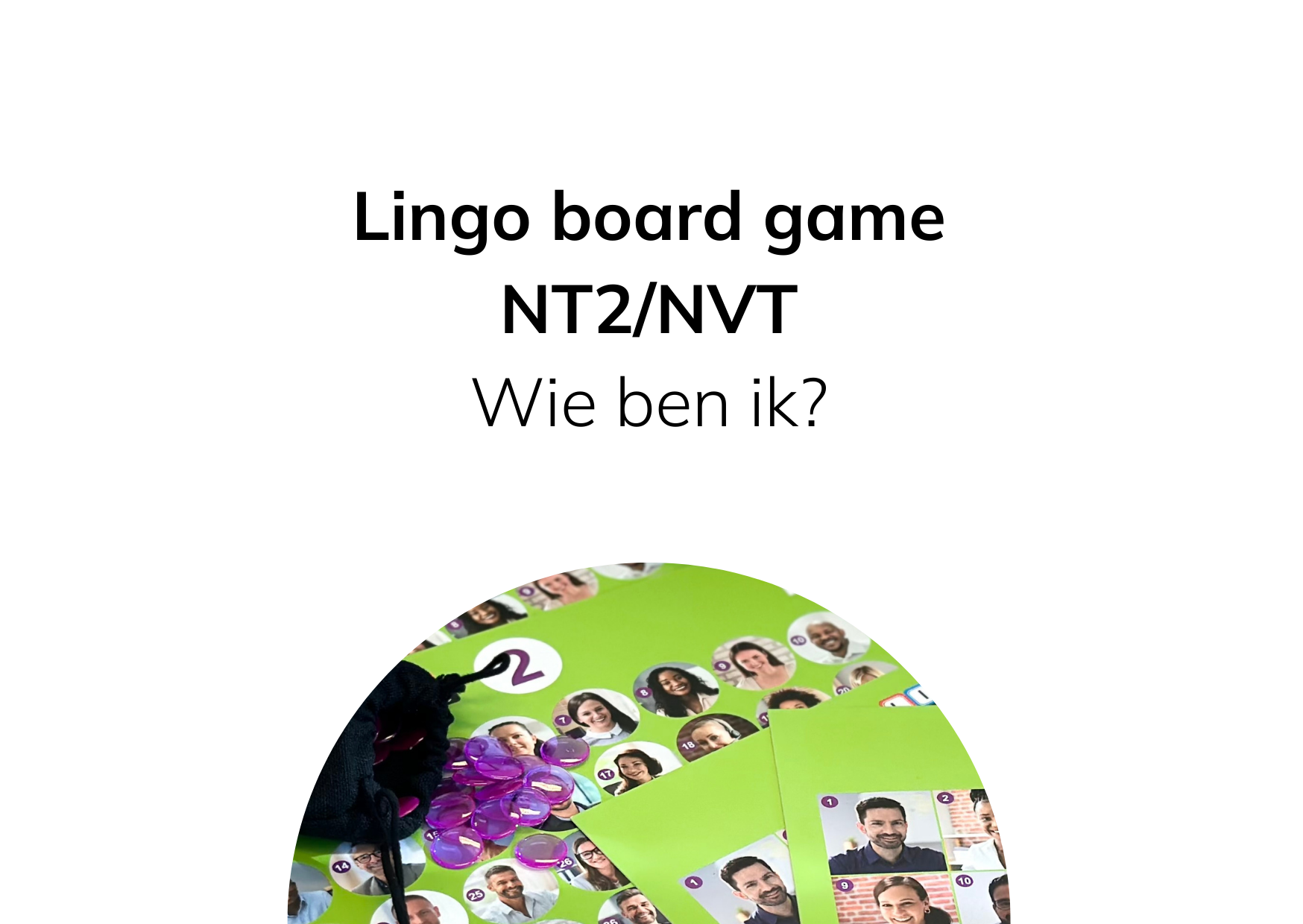 Wie ben ik -NT2/NVT (kleine set)